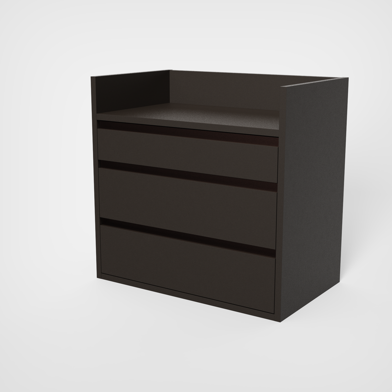 KeyShot-render: nachtkast I702, dicht